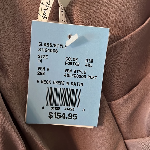 David’s bridal Portobello bridesmaids dress - Picture 2 of 2